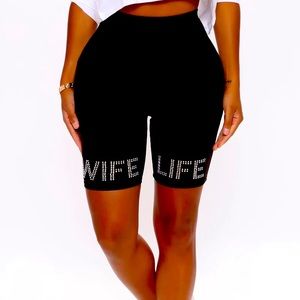 Fashion Nova Wife Life Biker Shorts